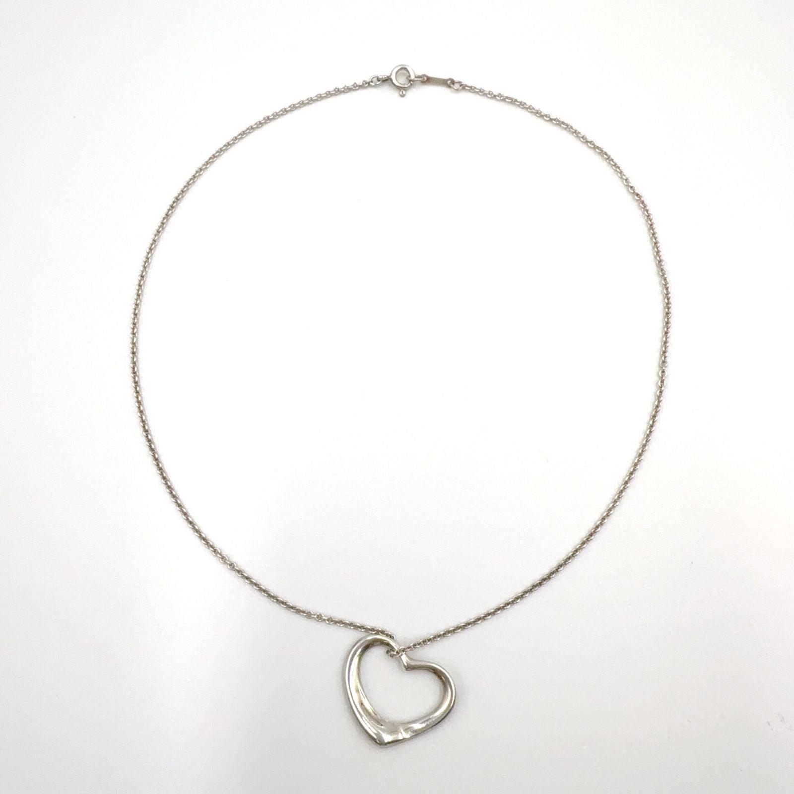 Tiffany & Co Open Silver Necklace — view 3