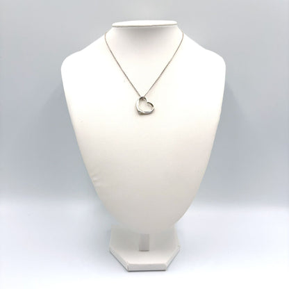 Tiffany & Co Open Silver Necklace — view 9