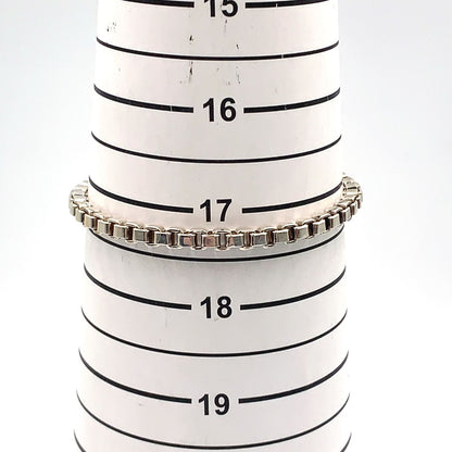 Tiffany & Co Venetian Link Silver Bracelet — view 8