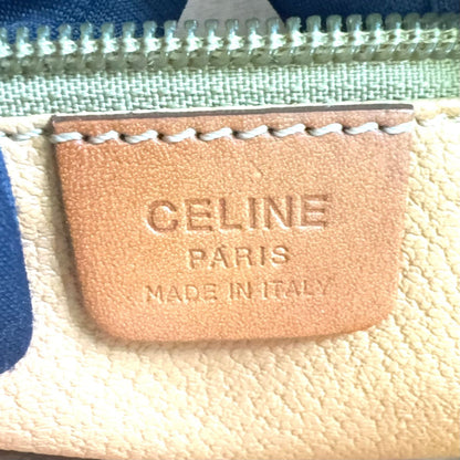 Celine Macadam Bucket Leather Brown Light Tote Gold — view 4