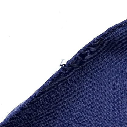 Hermes Carre 90 Spring Silk Yellow Navy White Scarf — view 5