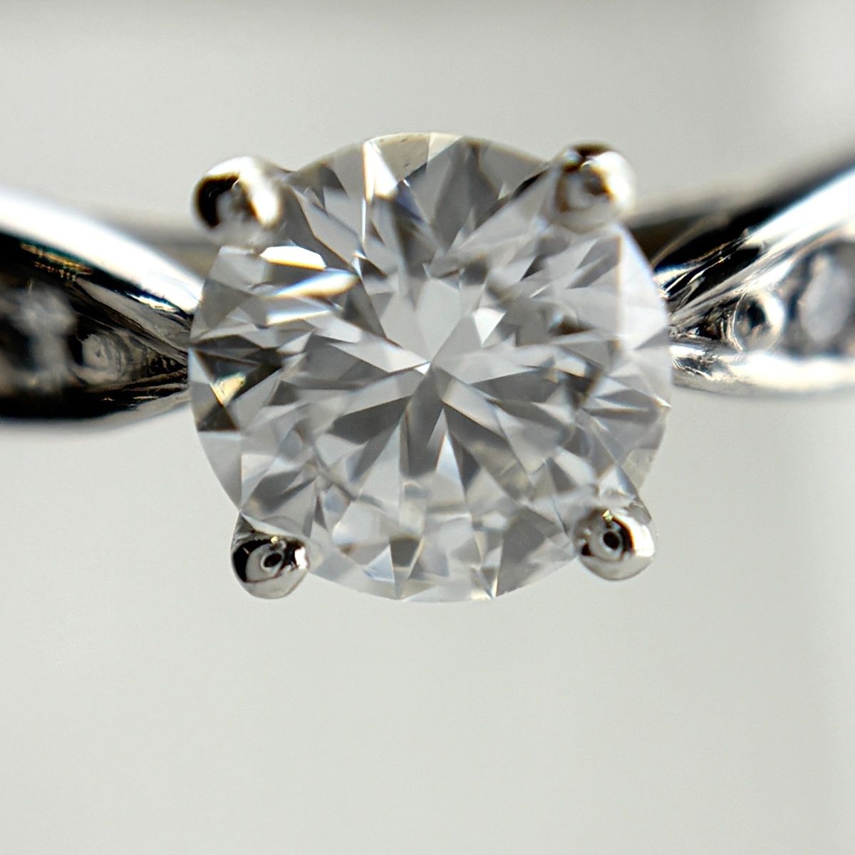 Tiffany & Co Harmony Half Circle Diamond Ring Platinum — view 2