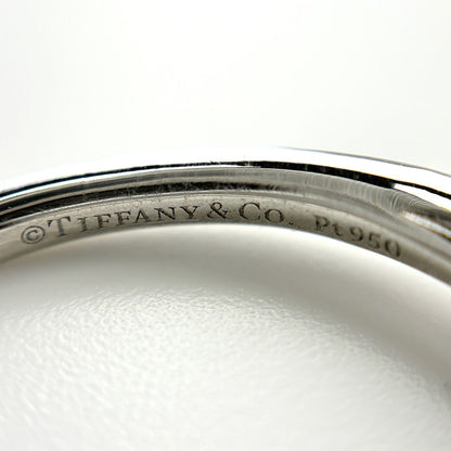 Tiffany & Co Harmony Half Circle Diamond Ring Platinum — view 7
