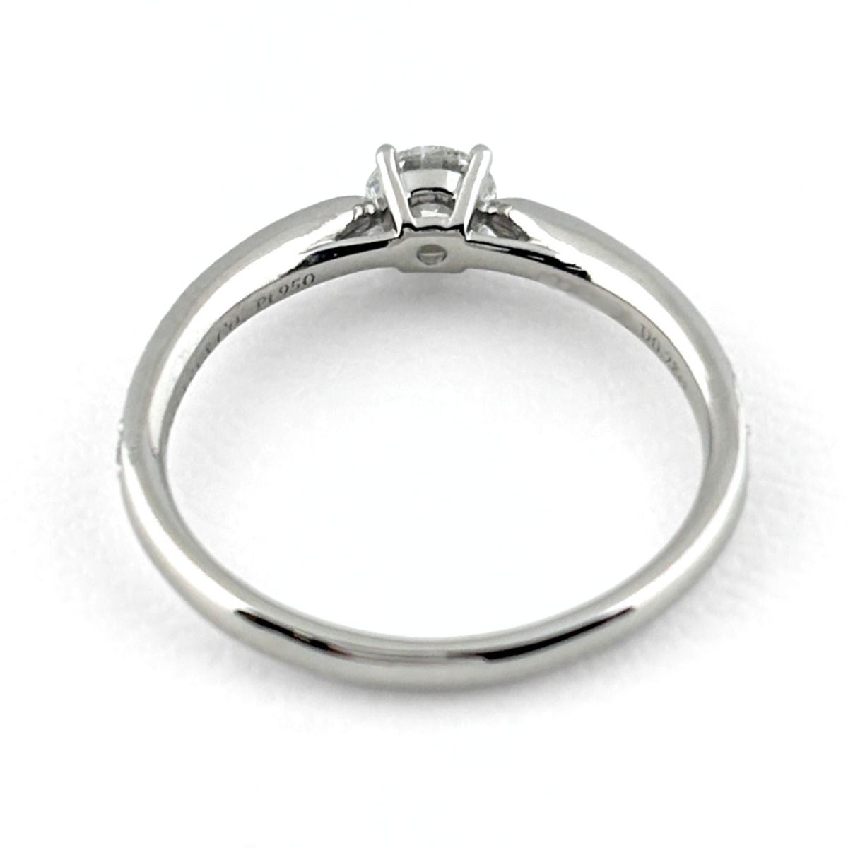 Tiffany & Co Harmony Half Circle Diamond Ring Platinum — view 5