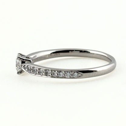 Tiffany & Co Harmony Half Circle Diamond Ring Platinum — view 4
