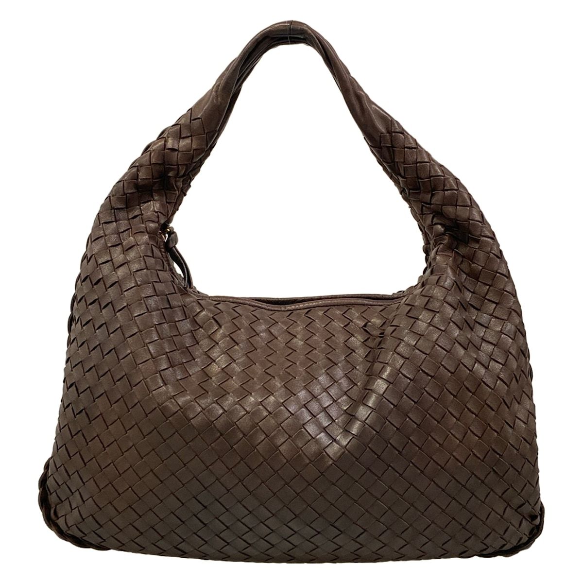 Bottega Veneta Handbag Bag Dark Brown Leather
