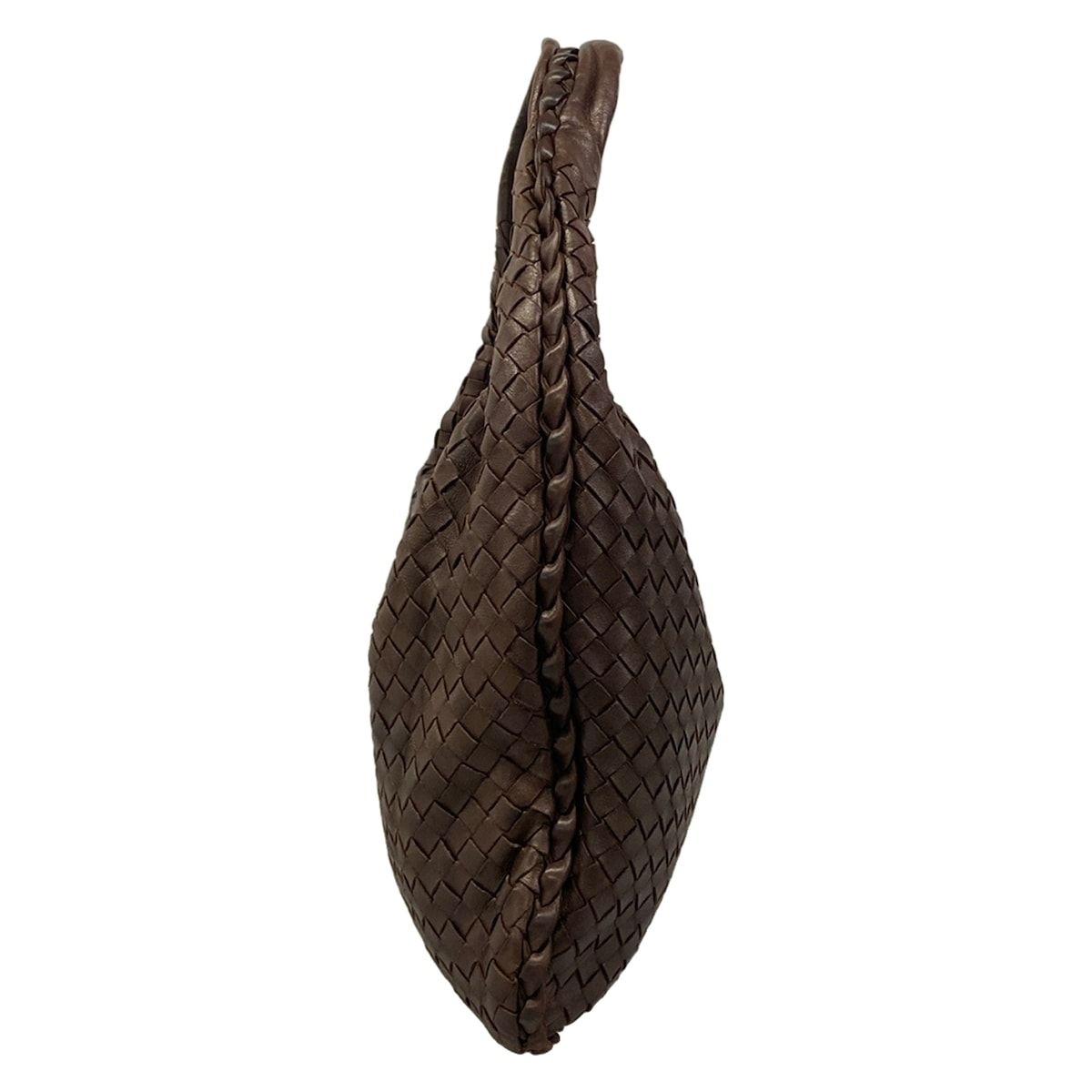 Bottega Veneta Handbag Bag Dark Brown Leather — view 2