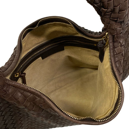 Bottega Veneta Handbag Bag Dark Brown Leather — view 7