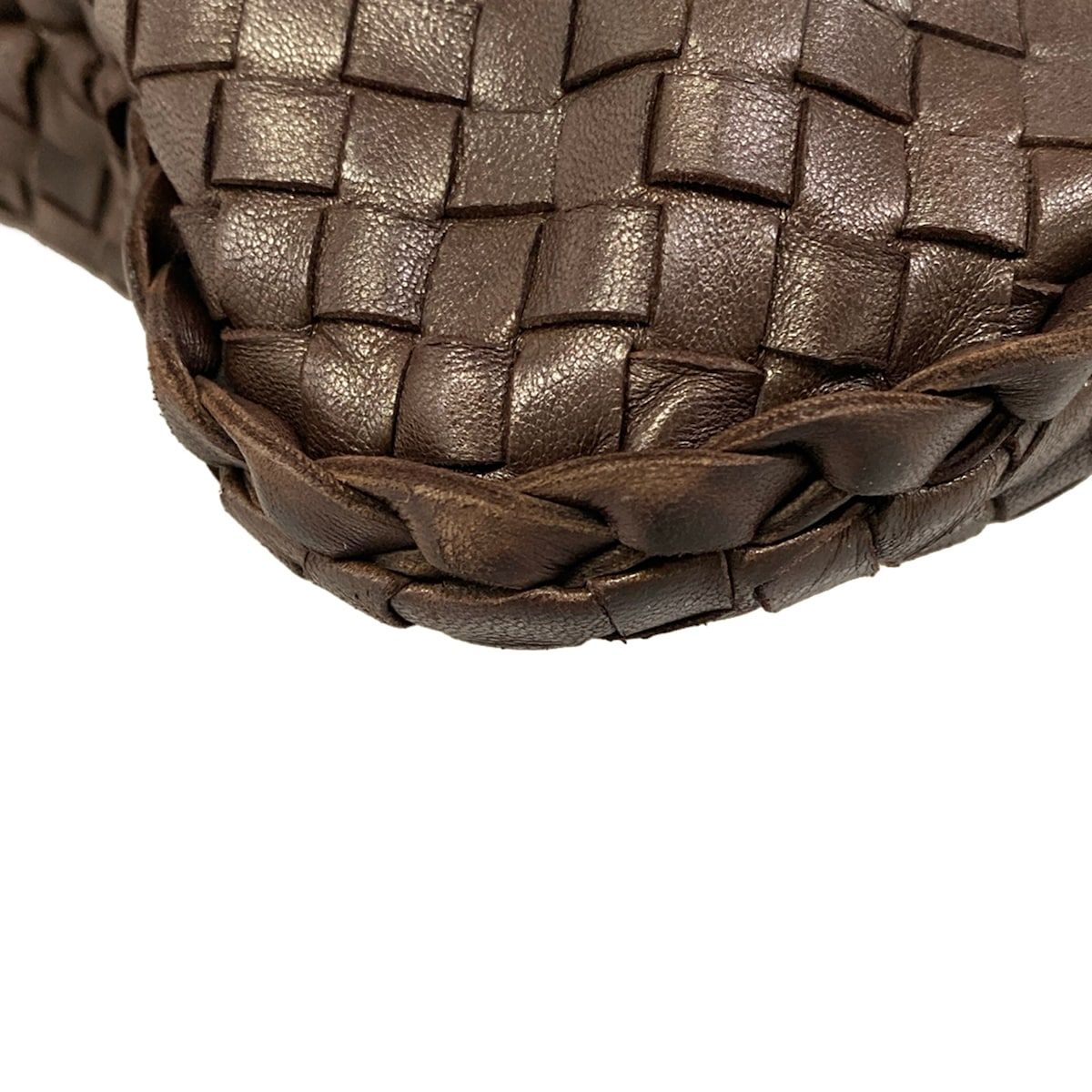 Bottega Veneta Handbag Bag Dark Brown Leather — view 6