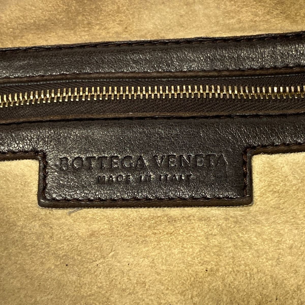 Bottega Veneta Handbag Bag Dark Brown Leather — view 8