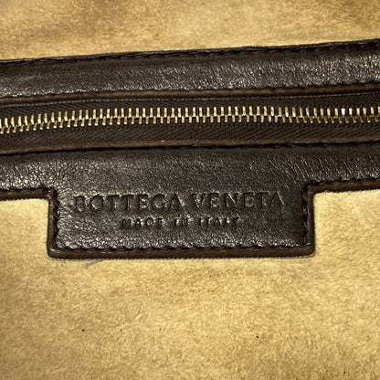 Bottega Veneta Handbag Bag Dark Brown Leather — view 8
