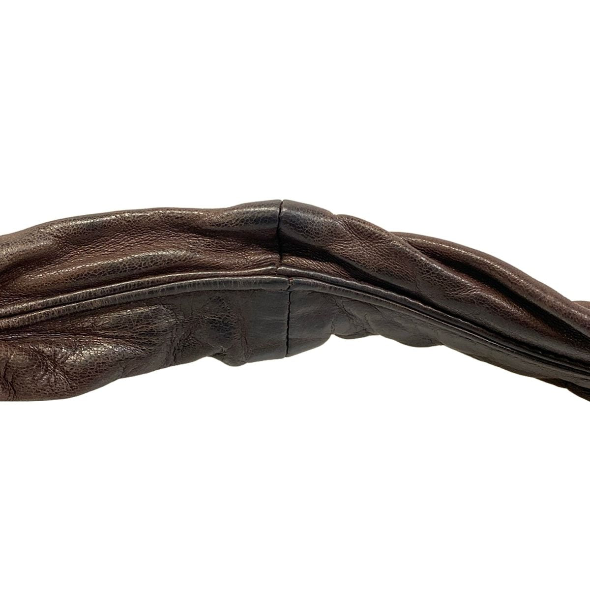 Bottega Veneta Handbag Bag Dark Brown Leather — view 9