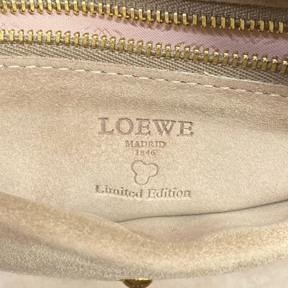 Loewe Handbag Amazona 28 Ivory Pink Beige Limited Edition Leather — view 8