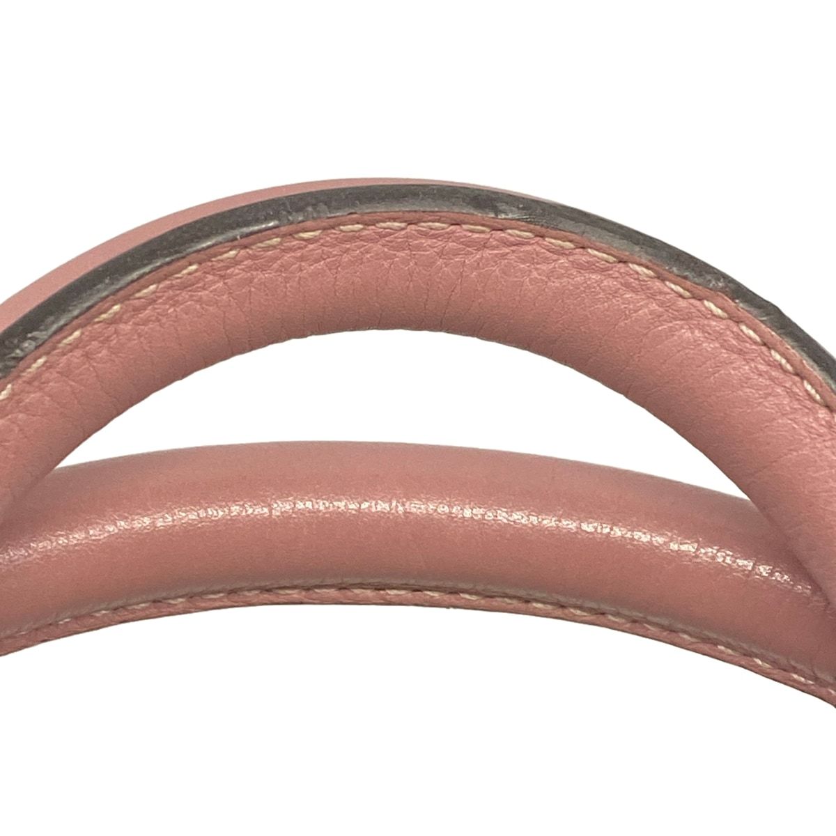 Loewe Handbag Amazona 28 Ivory Pink Beige Limited Edition Leather — view 9