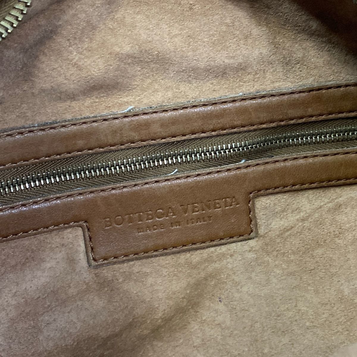 Bottega Veneta Handbag Bag Brown Leather — view 8