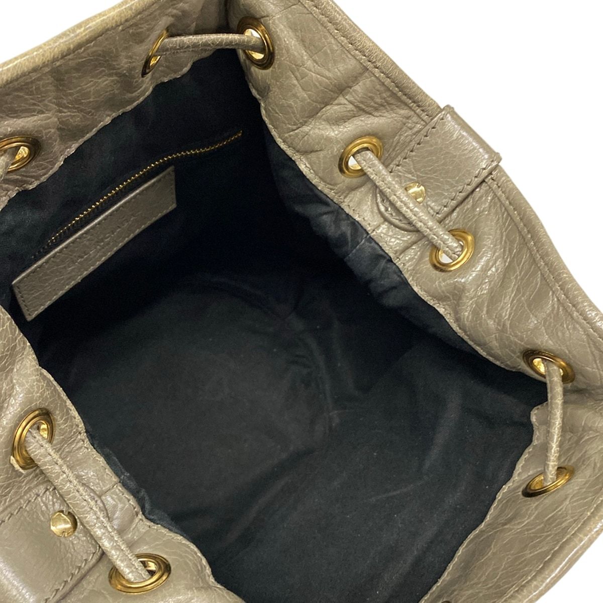 Balenciaga Tote Giant Mini Pom Gray Leather — view 7