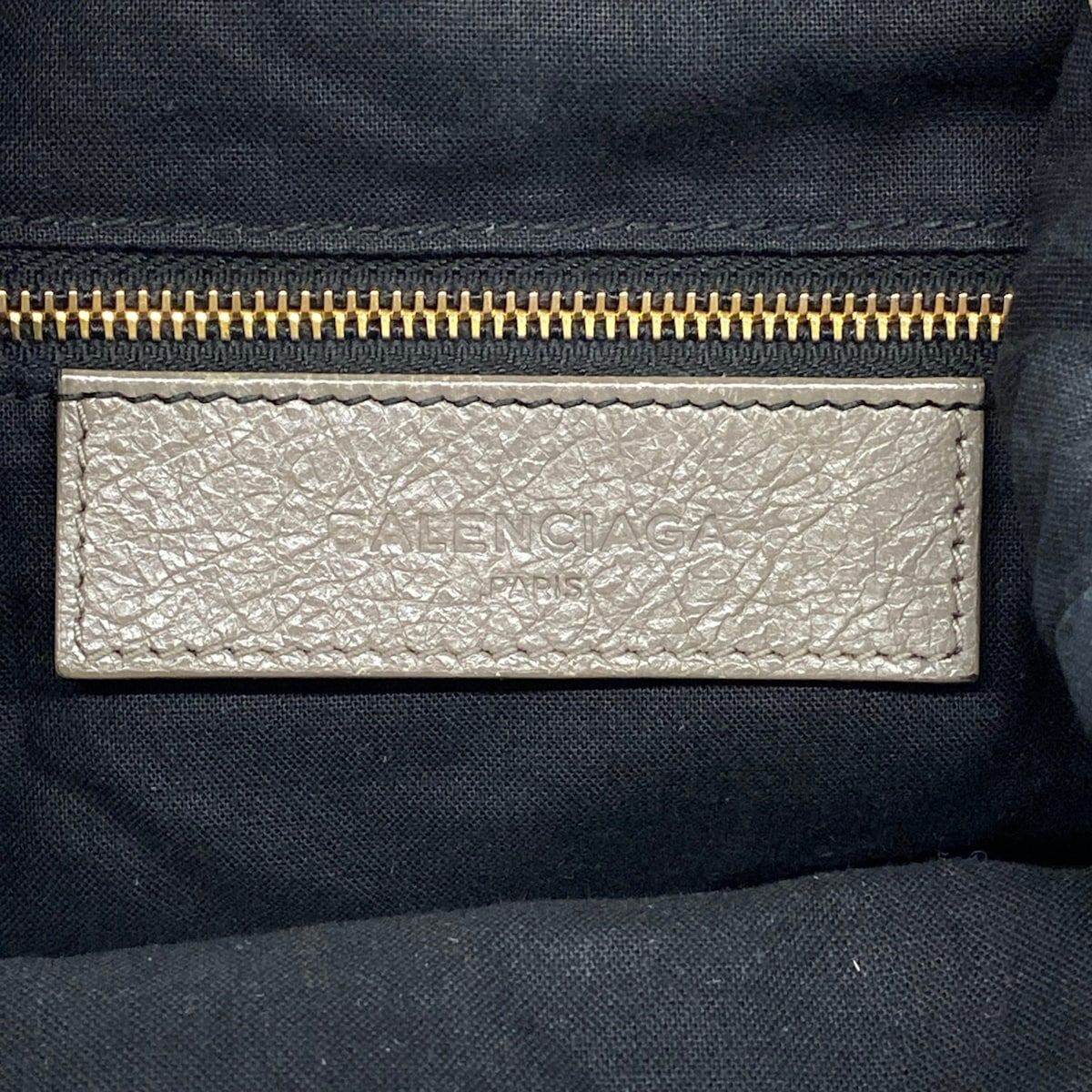 Balenciaga Tote Giant Mini Pom Gray Leather — view 9