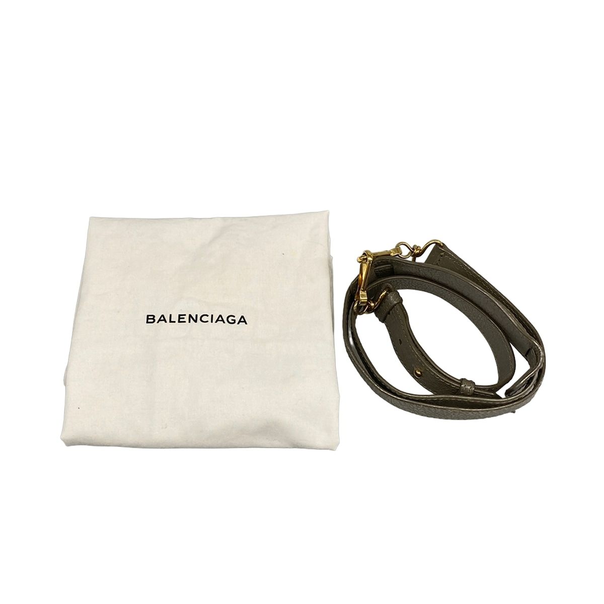 Balenciaga Tote Giant Mini Pom Gray Leather — view 8