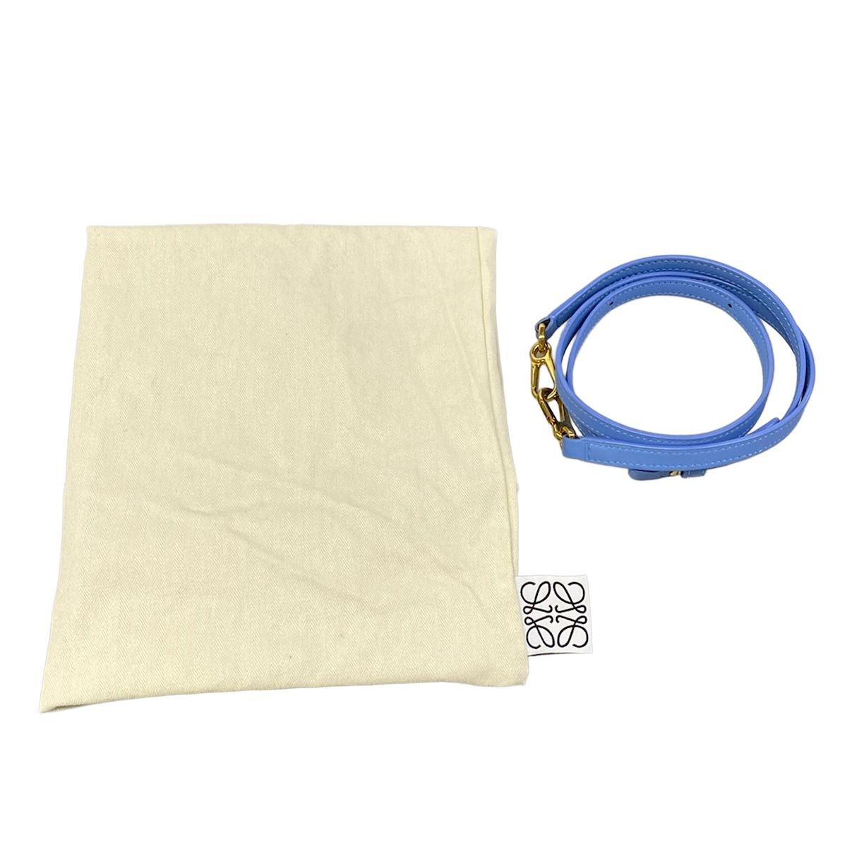 Loewe Tote Hammock Nugget Blue — view 8
