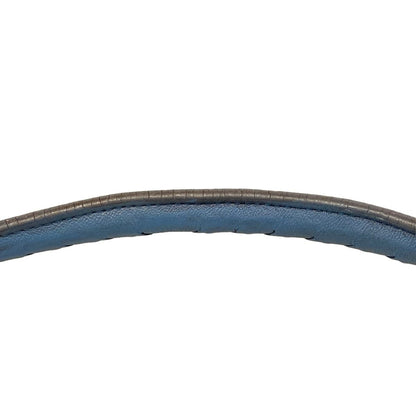 Bottega Veneta Handbag Intrecciato Blue Leather — view 9