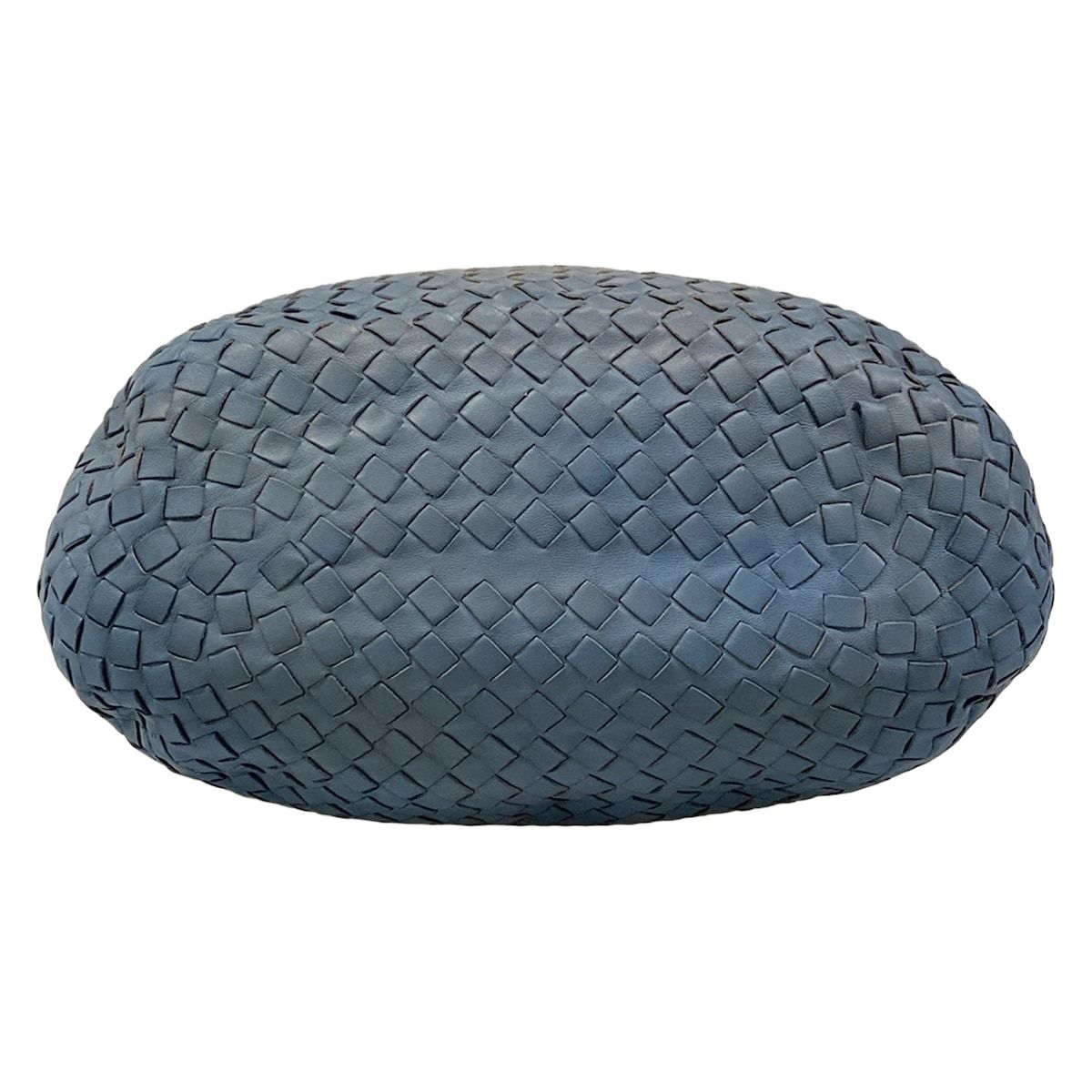 Bottega Veneta Handbag Intrecciato Blue Leather — view 5