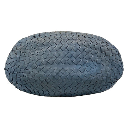 Bottega Veneta Handbag Intrecciato Blue Leather — view 5