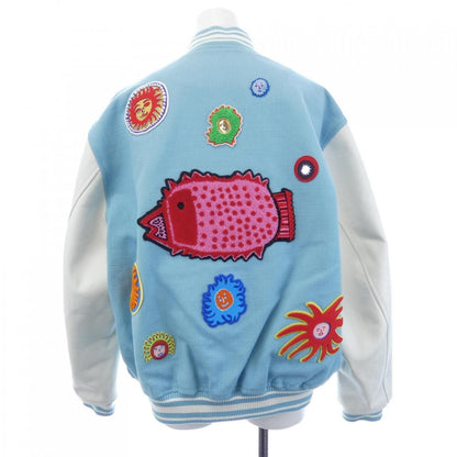 Louis Vuitton LV Yk Embroidered Face Varsity Jacket Yayoi Kusama — view 2