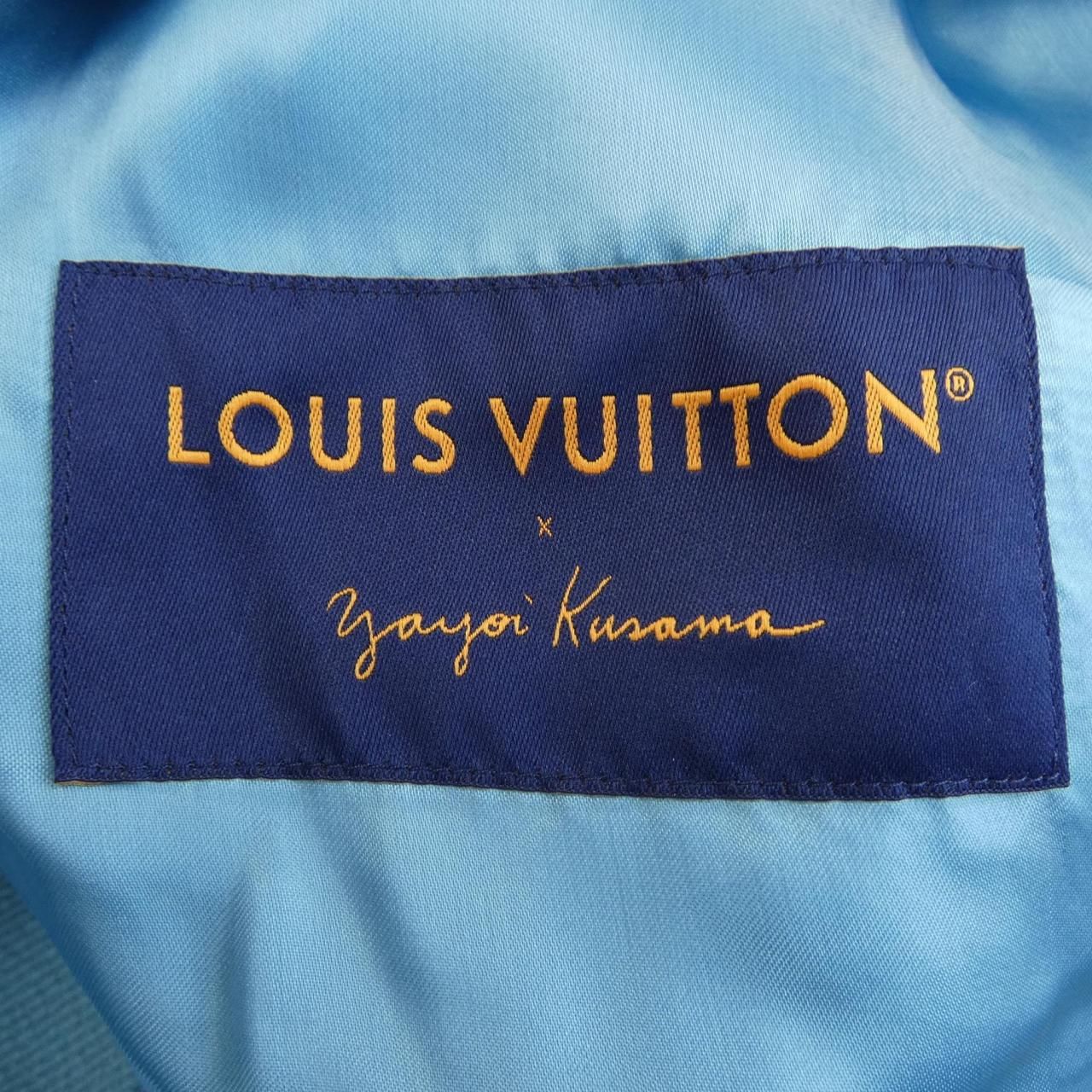 Louis Vuitton LV Yk Embroidered Face Varsity Jacket Yayoi Kusama — view 5