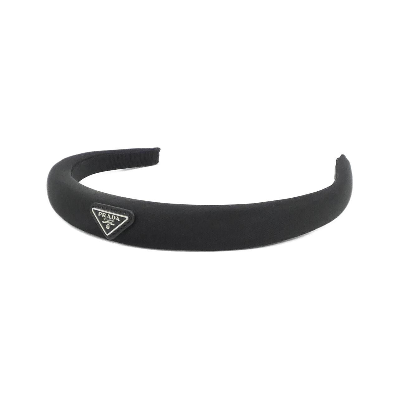 Prada Headband Hair Accessories Silver