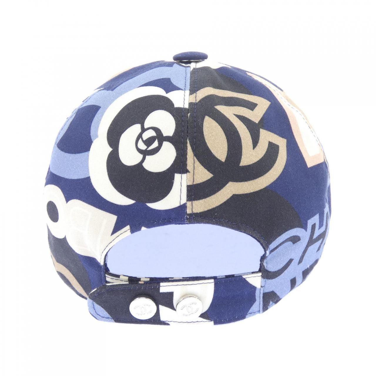 Chanel Cap Hat Navy — view 4