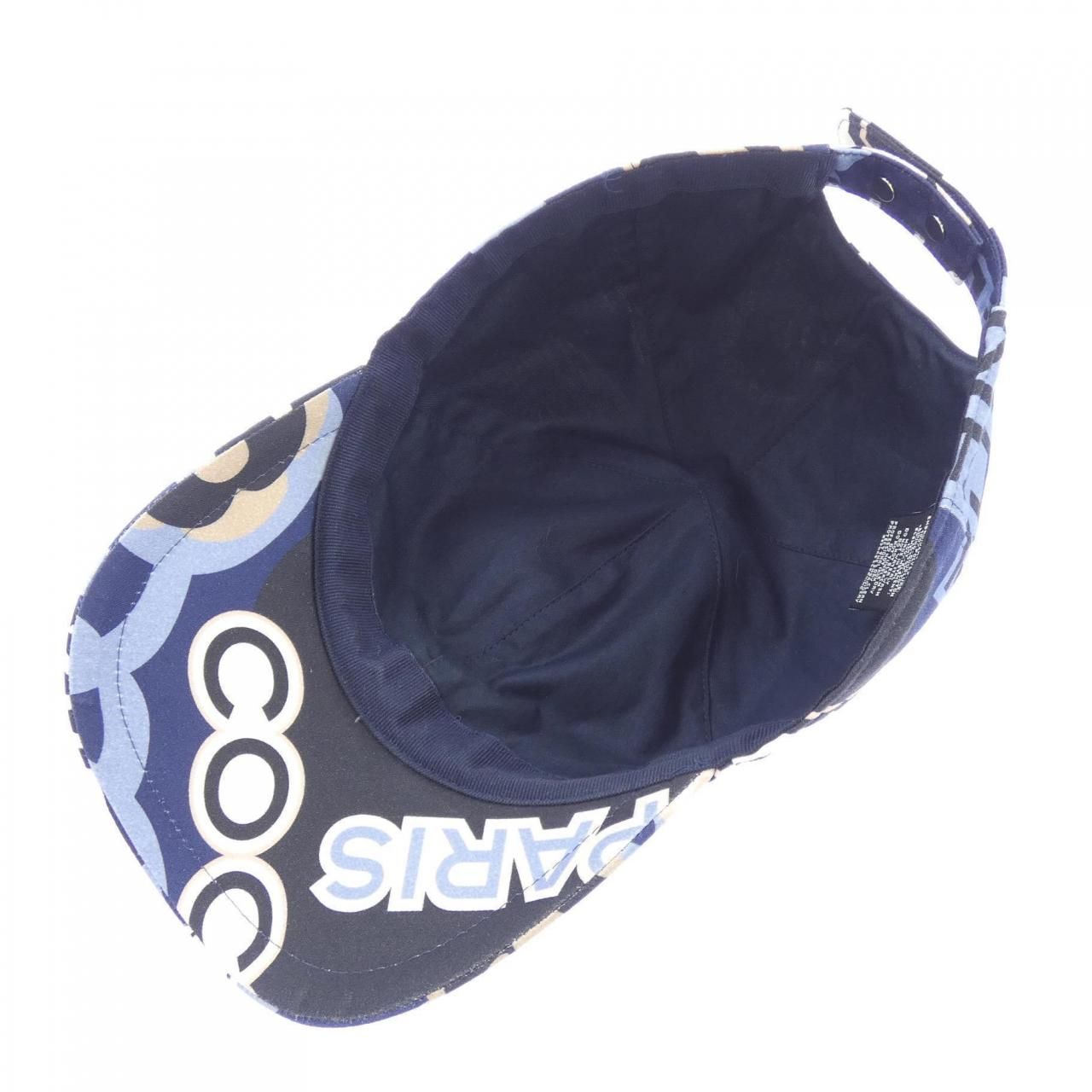 Chanel Cap Hat Navy — view 5