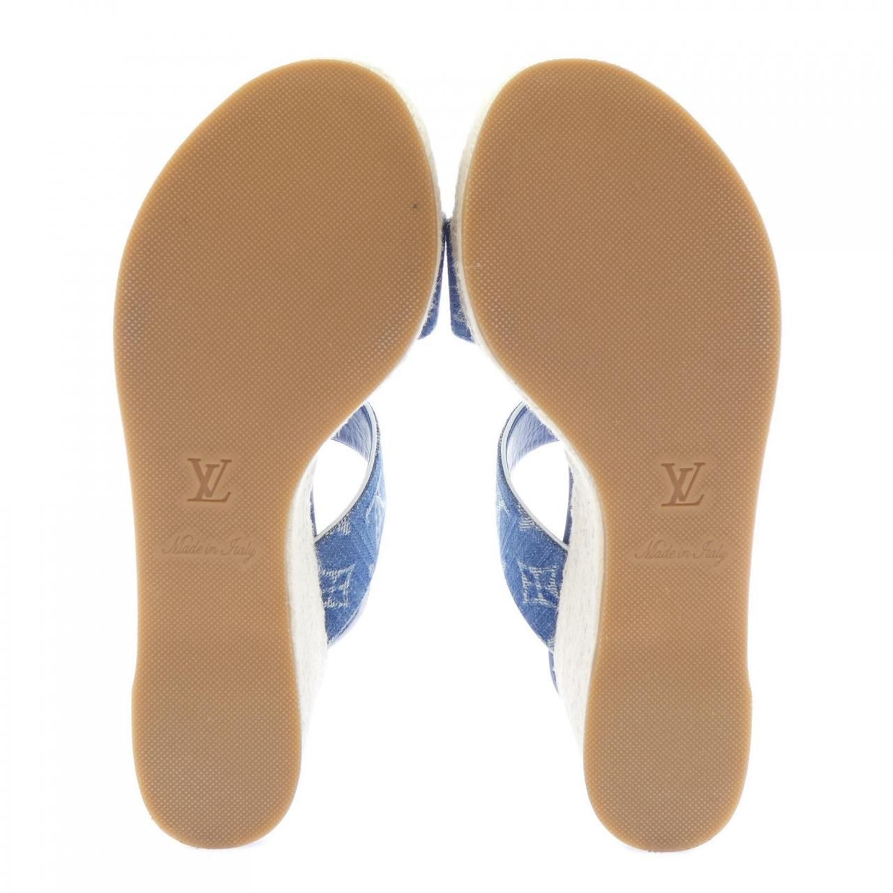Louis Vuitton Espadrilles Monogram Denim Star Boardline Sandals — view 4