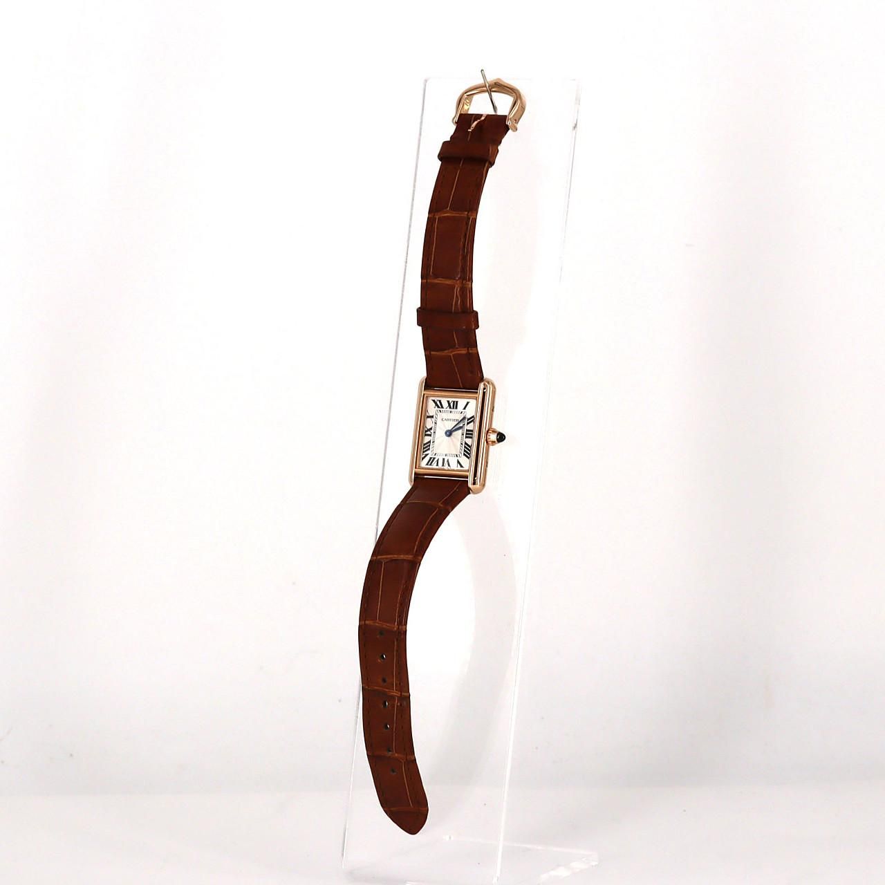 Cartier Tank Louis SM PG RG Manual Winding Watch — view 2