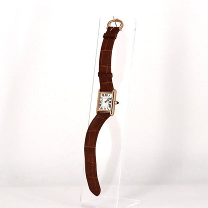 Cartier Tank Louis SM PG RG Manual Winding Watch — view 2
