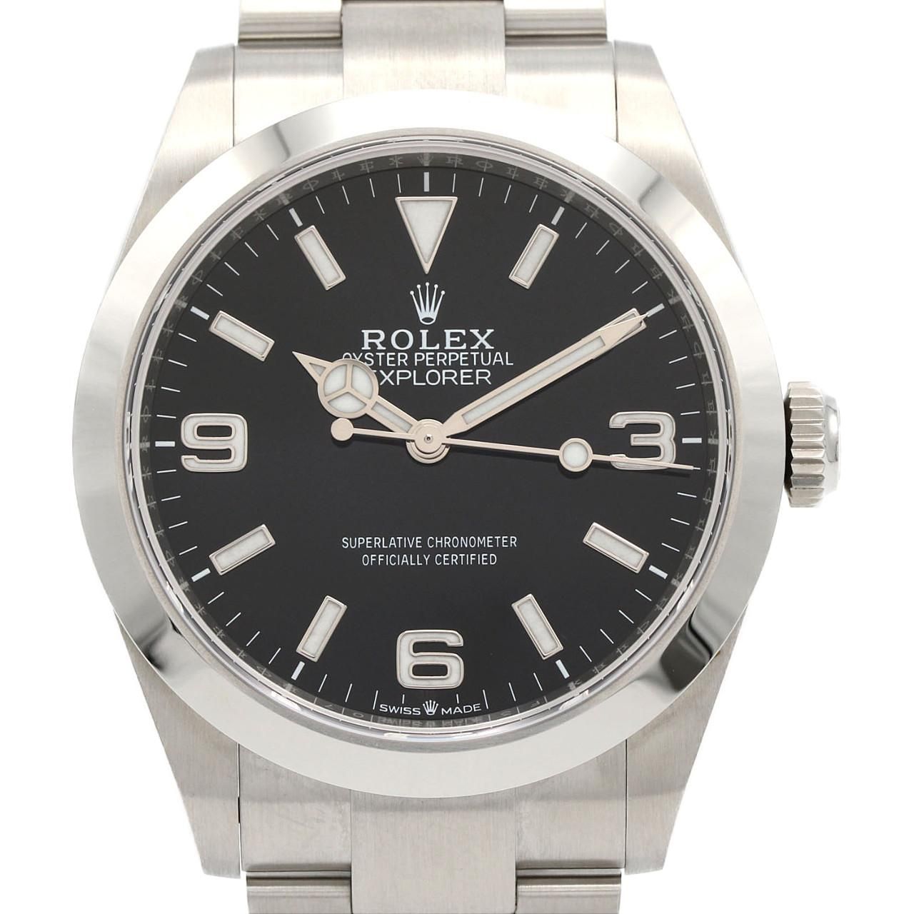 Rolex Explorer I SS Automatic Winding Watch