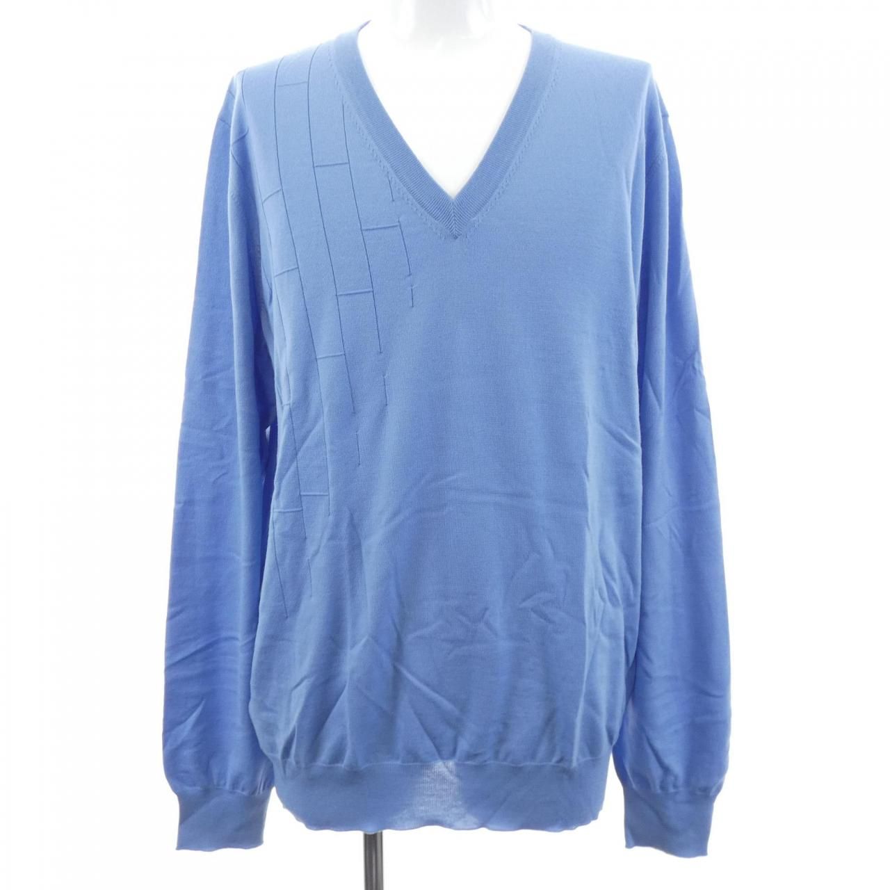 Hermes Knit Sweater Blue
