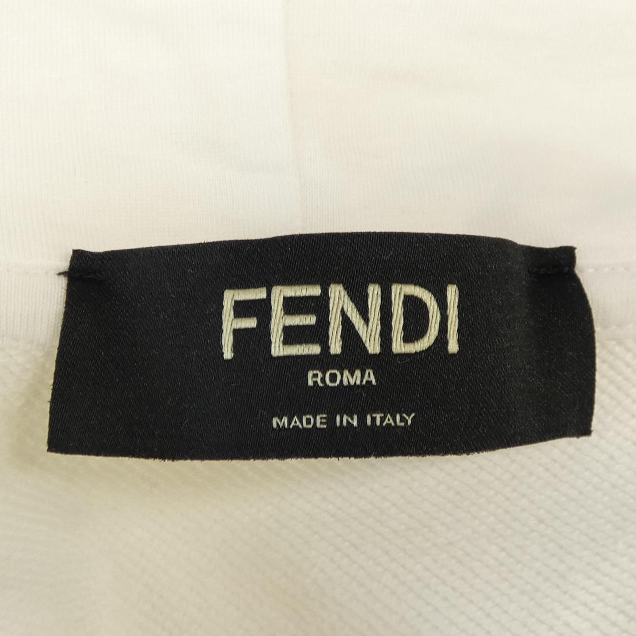Fendi Hoodie White — view 5