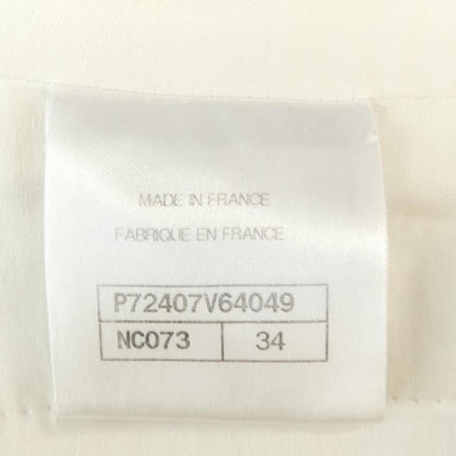 Chanel Collarless Jacket White — view 4