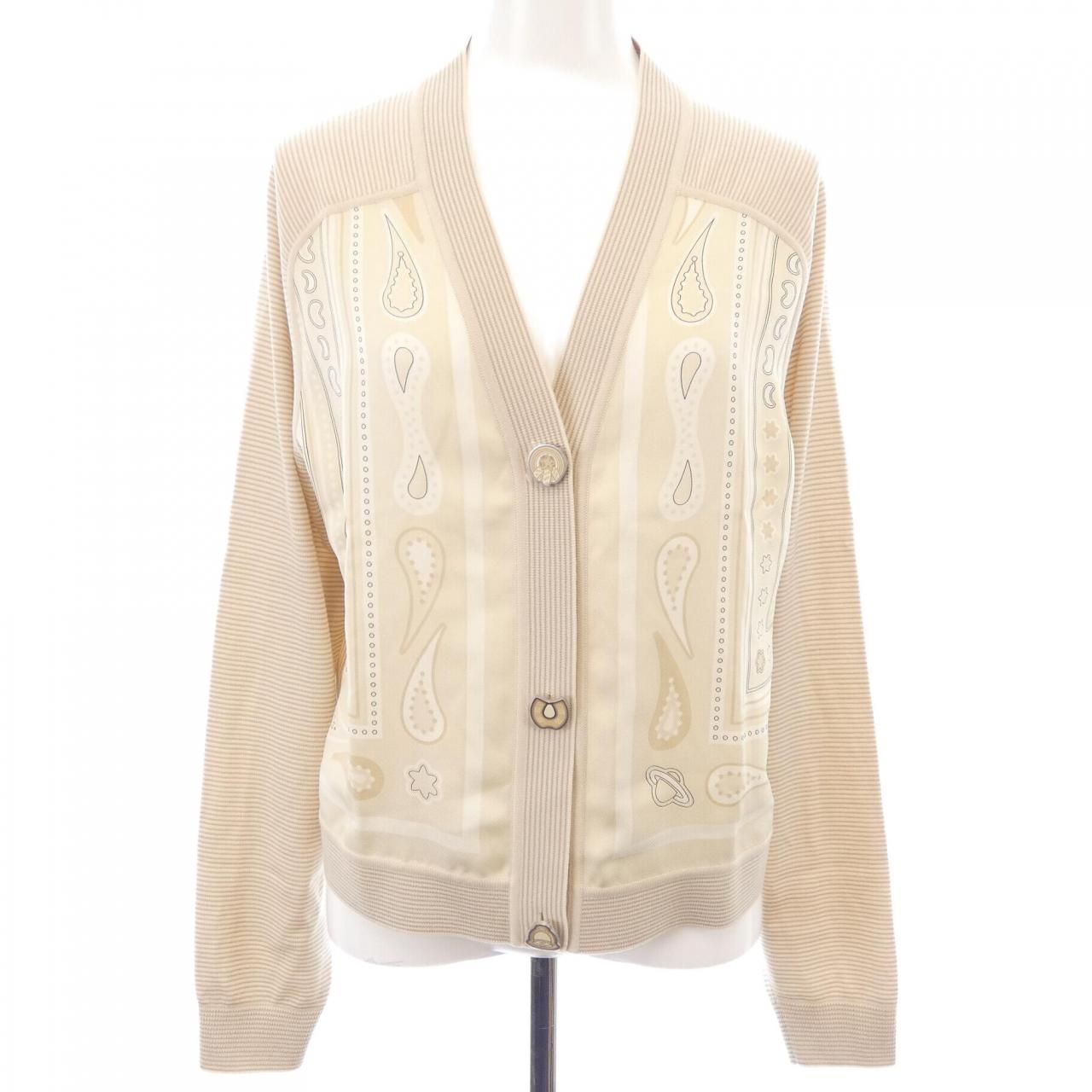 Hermes Candy Libris Dressage Cardigan
