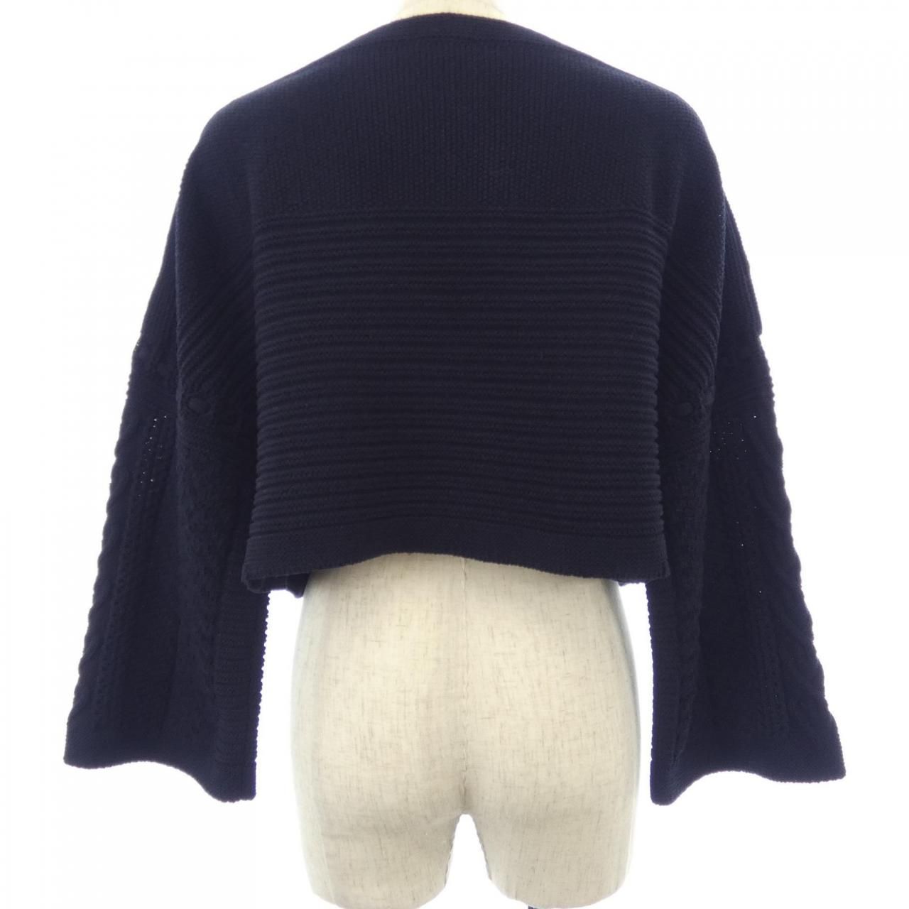 Chanel Knit Sweater Navy — view 2