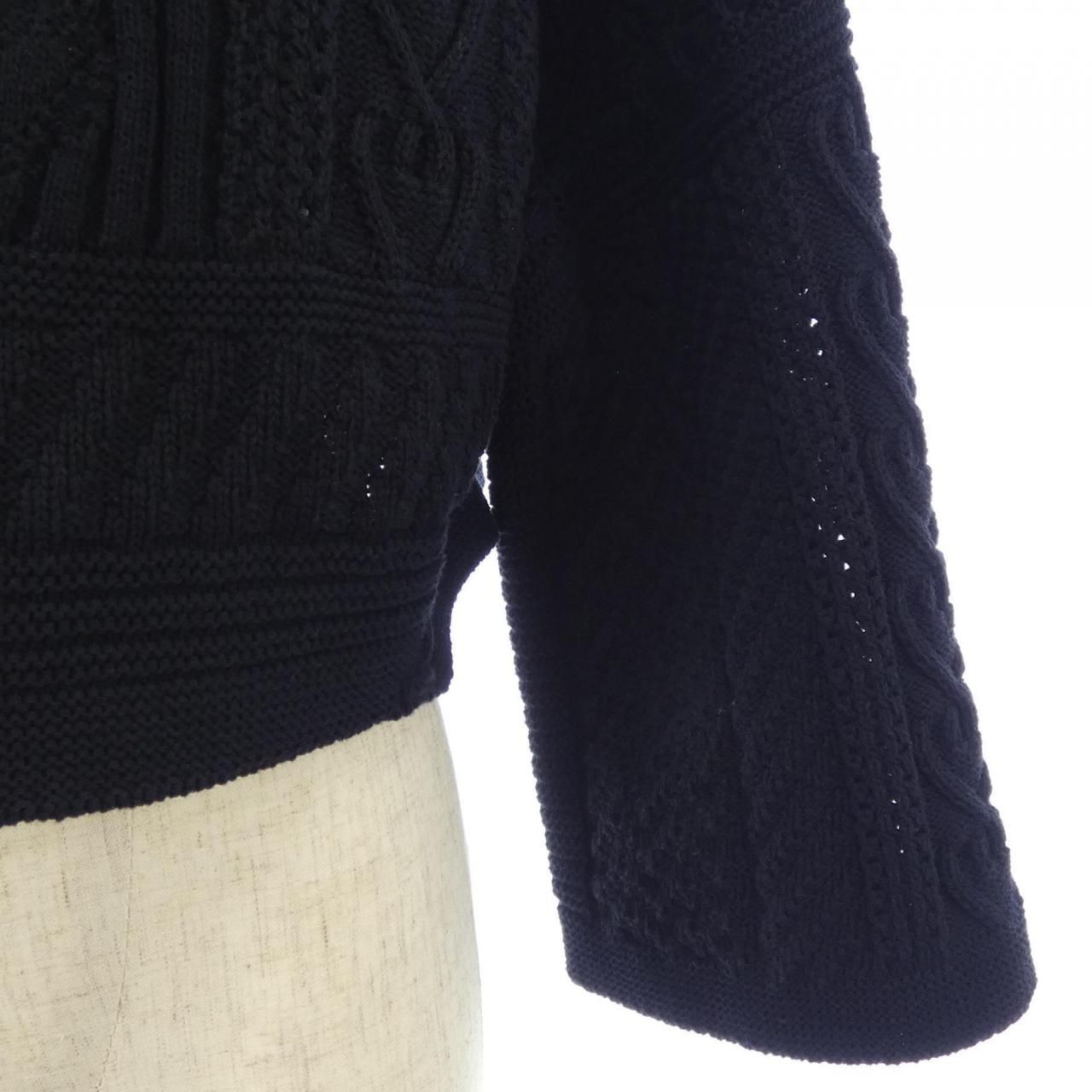 Chanel Knit Sweater Navy — view 7