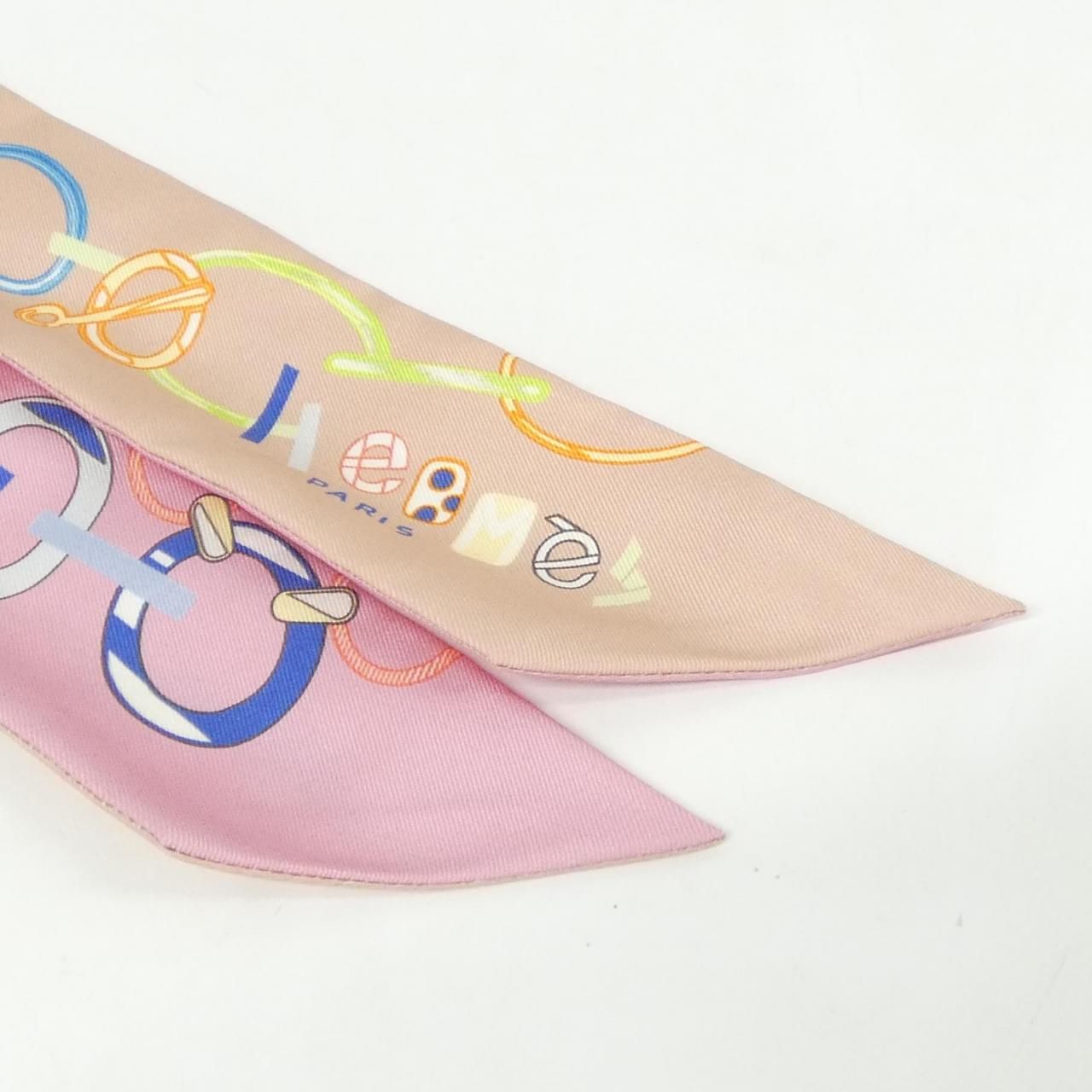 Hermes DO RE Boucles Twilly Scarf — view 2