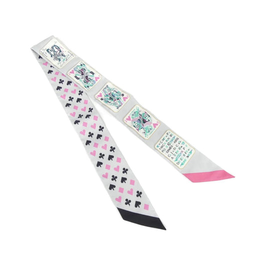 Hermes Jeu de Cartes Twilly Scarf