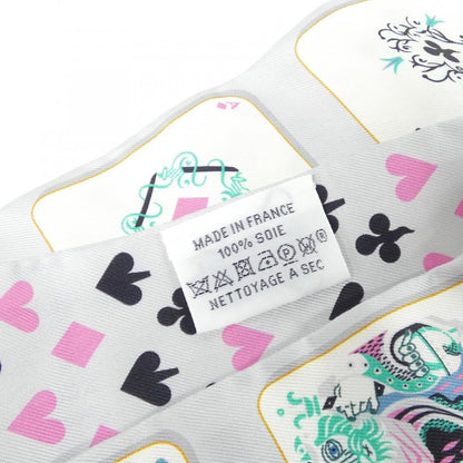 Hermes Jeu de Cartes Twilly Scarf — view 4
