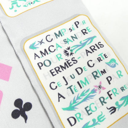 Hermes Jeu de Cartes Twilly Scarf — view 3