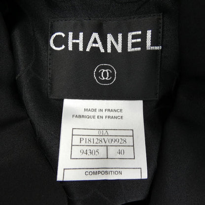 Chanel Vintage Coat Black — view 4