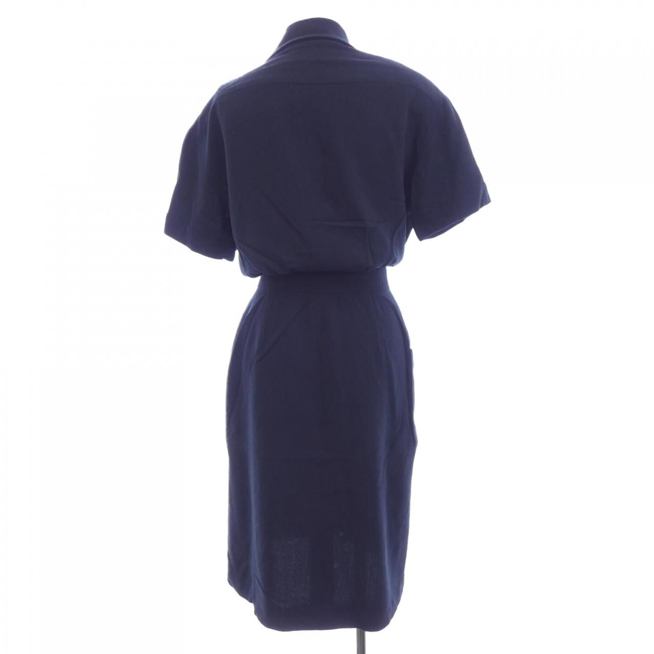 Chanel Vintage Dress Navy — view 2