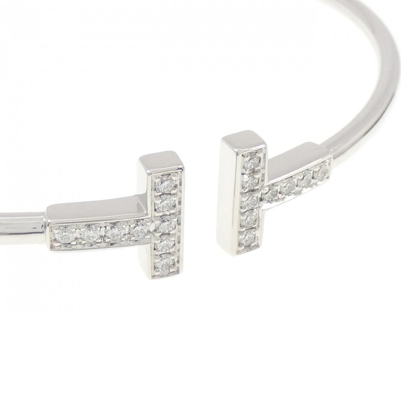 Tiffany & Co T Wire Bangle Bracelet — view 2