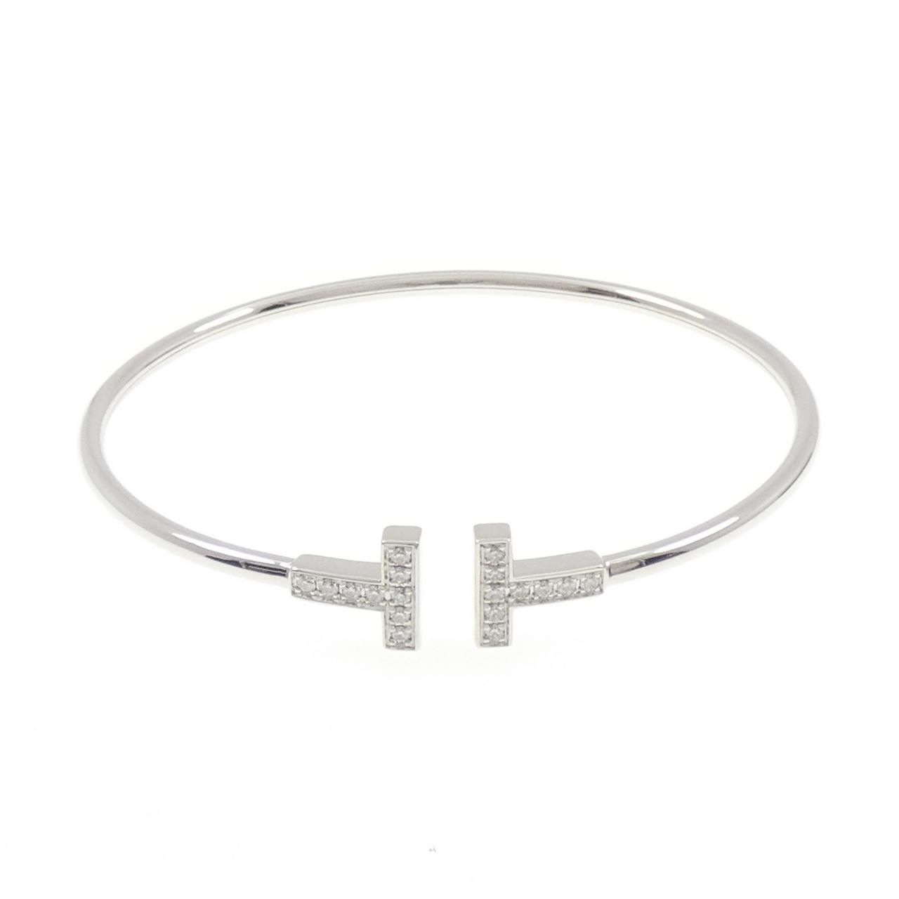 Tiffany & Co T Wire Bangle Bracelet