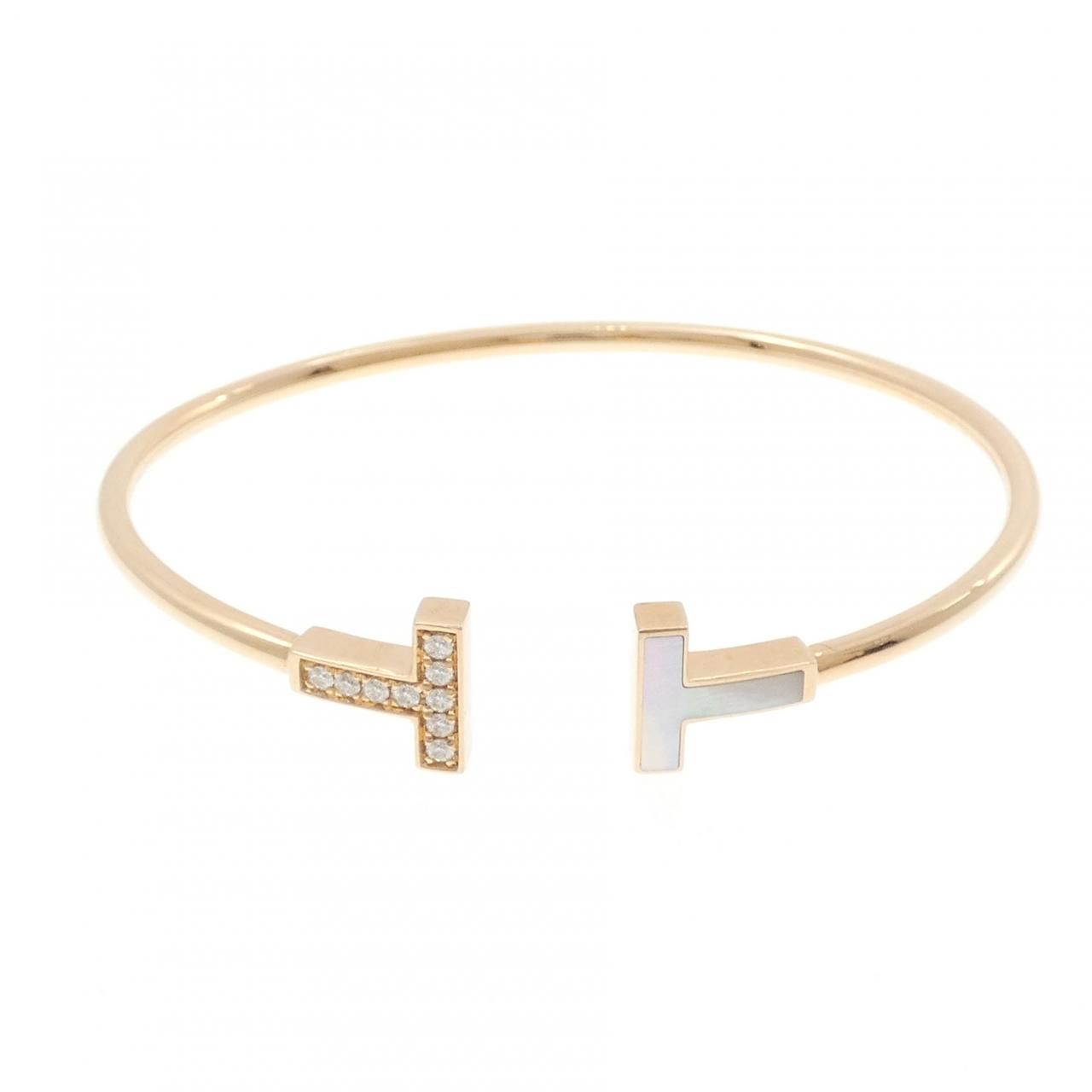Tiffany & Co T Wire Bangle Bracelet
